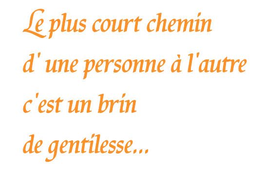 Citation sur la gentilesse.